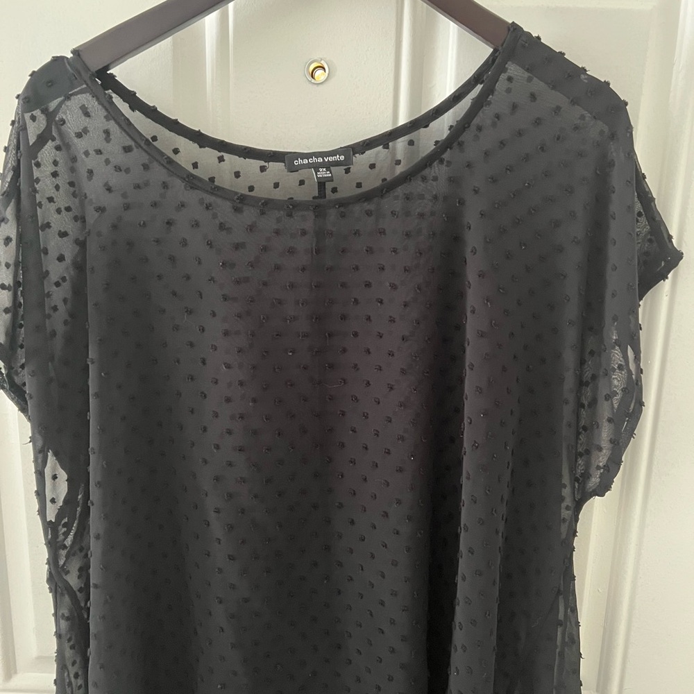 Cha Cha Vente Black Asymmetrical Dress - Picture 8 of 8